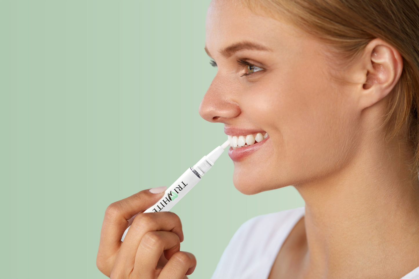 White Touch & Go Pen